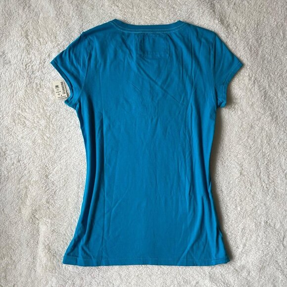 Deadstock Blue Embroidered Aeropostale Tee - Picture 8 of 8